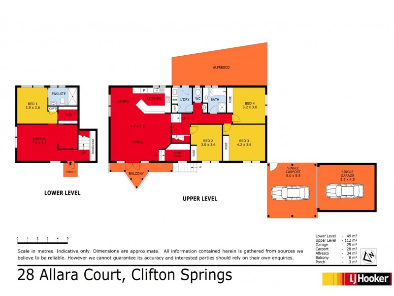 28 Allara Court, Clifton Springs VIC 3222 Floorplan