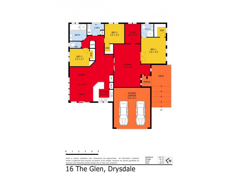 16 The Glen, Drysdale VIC 3222 Floorplan