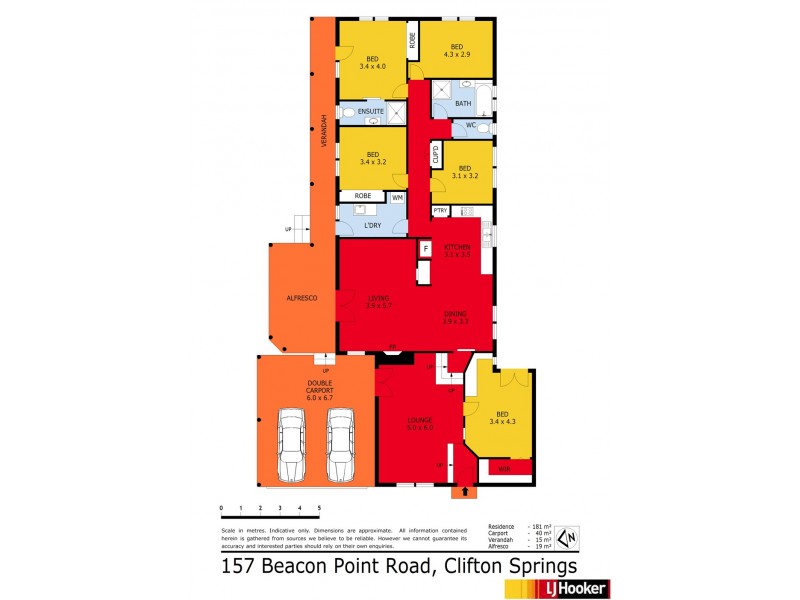 157 Beacon Point Road, Clifton Springs VIC 3222 Floorplan
