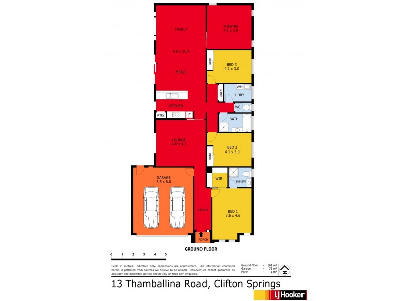13 Thamballina Road, Clifton Springs VIC 3222 Floorplan