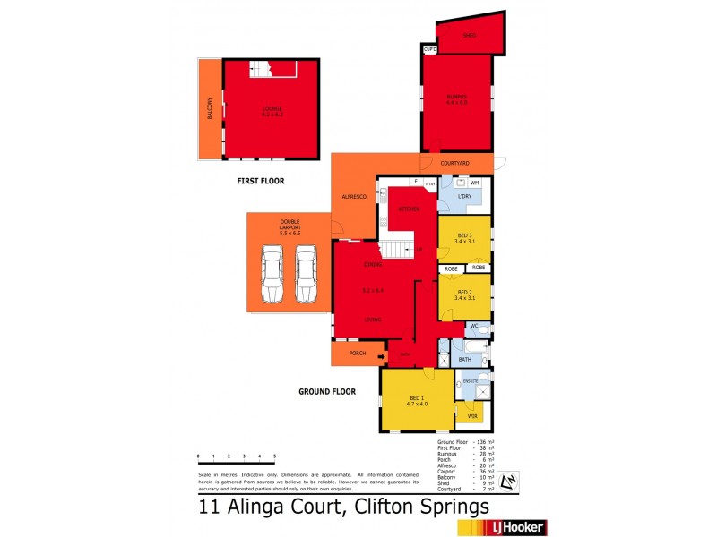 11 Alinga Court, Clifton Springs VIC 3222 Floorplan