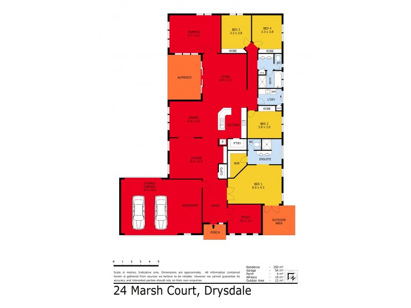 24 Marsh Court, Drysdale VIC 3222 Floorplan
