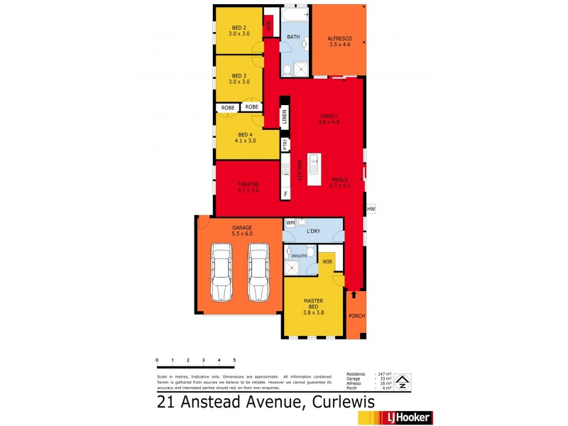 21 Anstead Avenue, Curlewis VIC 3222 Floorplan