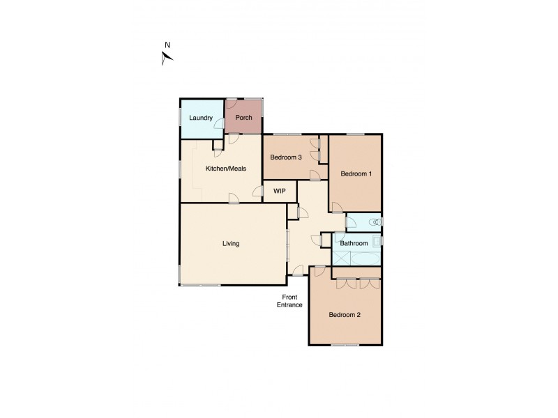 13 Strickland Avenue, Highton VIC 3216 Floorplan