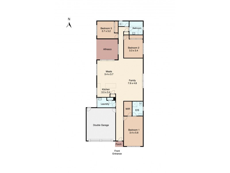 36 Macfarlane Street, Marshall VIC 3216 Floorplan