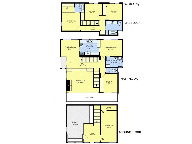 13 Queens Park Road, Highton VIC 3216 Floorplan