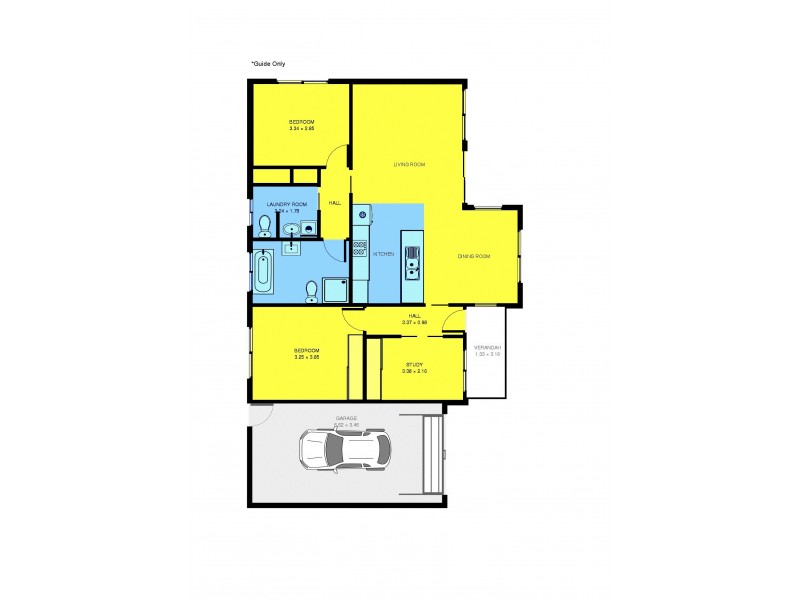 2/76 Marshalltown Road, Marshall VIC 3216 Floorplan