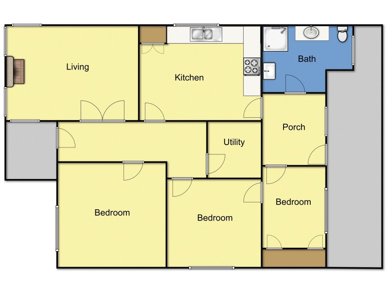 139 Elizabeth Street, Geelong West VIC 3218 Floorplan