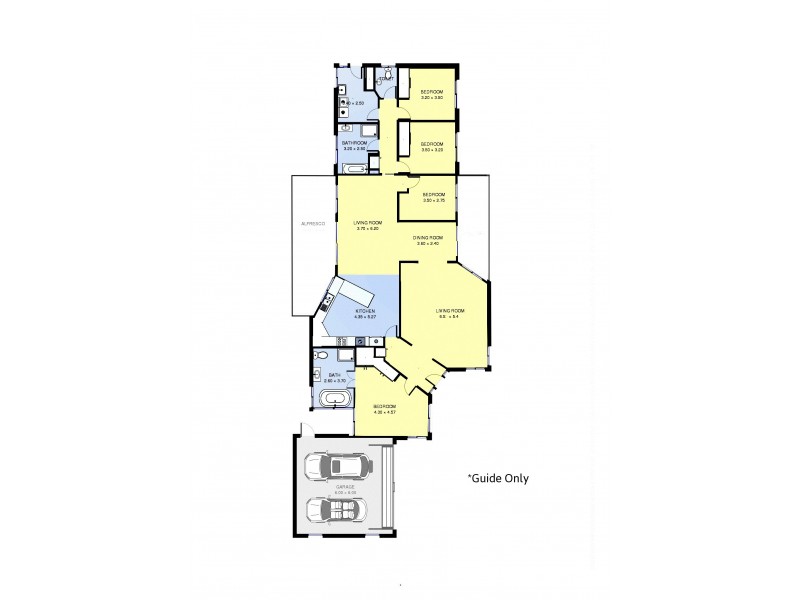 125 Pioneer Road, Grovedale VIC 3216 Floorplan