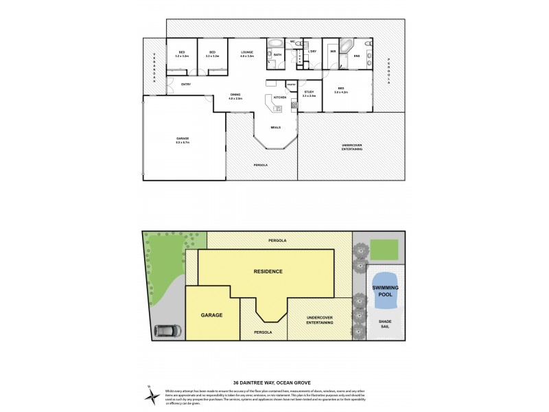 36 Daintree Way, Ocean Grove VIC 3226 Floorplan