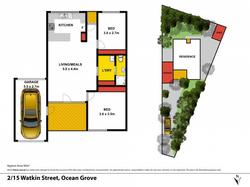 Unit 2/15 Watkin Street, Ocean Grove VIC 3226