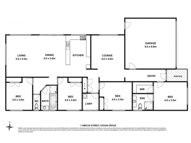 1 Amicus Street, Ocean Grove VIC 3226 Floorplan