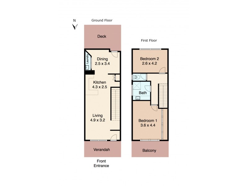 4/96-98 Dare Street, Ocean Grove VIC 3226 Floorplan
