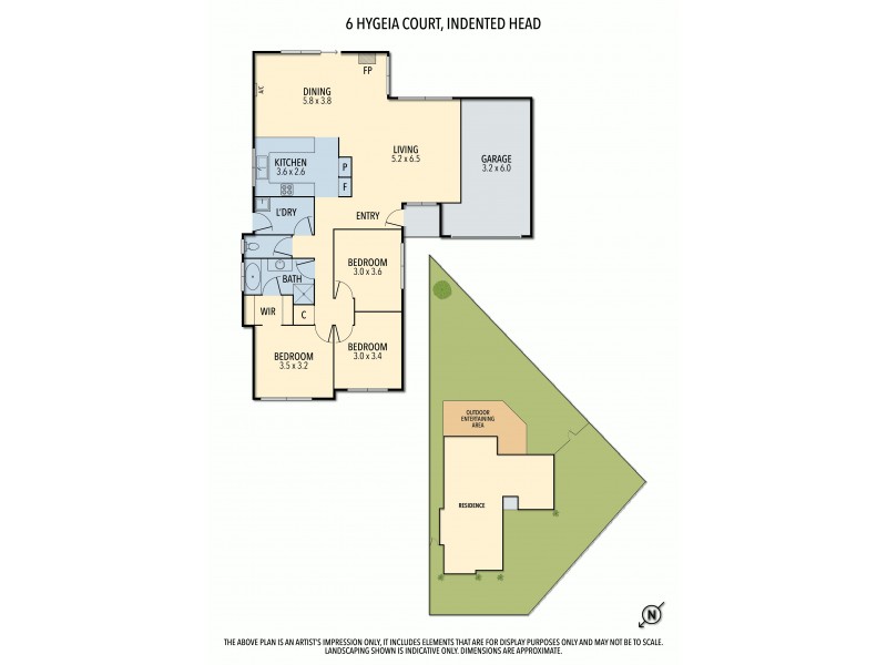 6 Hygeia Court, Indented Head VIC 3223 Floorplan