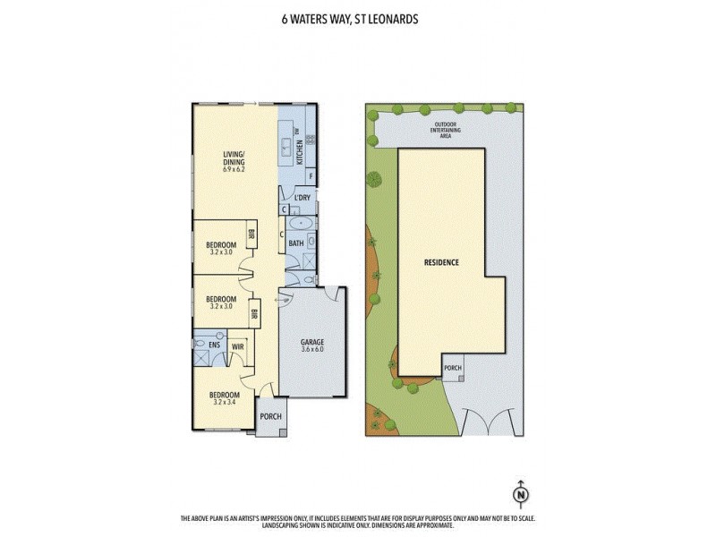 6 Waters Way, St Leonards VIC 3223 Floorplan