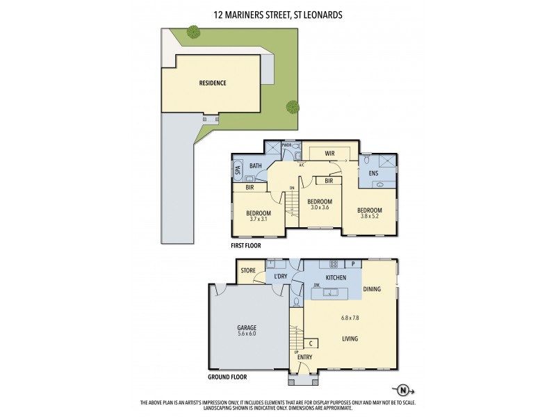 Lot 3/12 Mariners Street, St Leonards VIC 3223 Floorplan