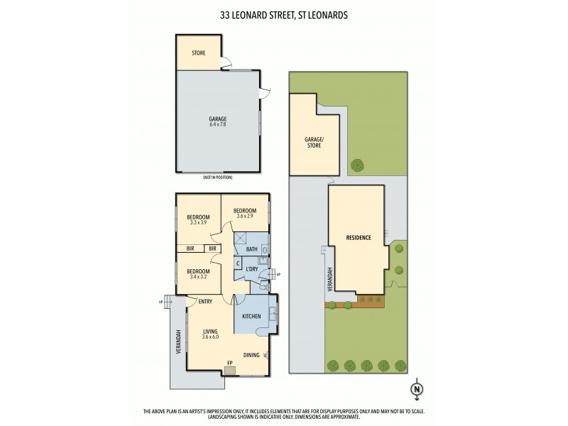 33 Leonard Street, St Leonards VIC 3223 Floorplan
