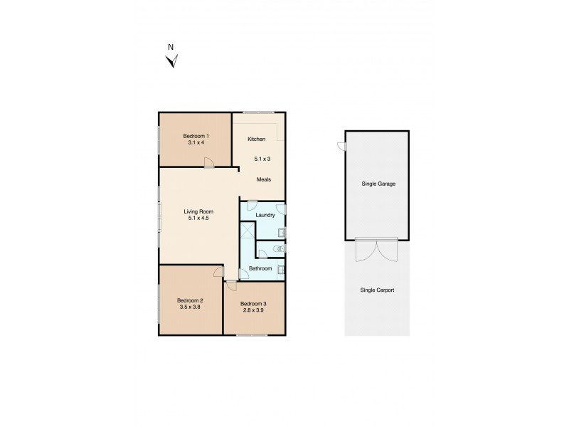 119 Bluff Road, St Leonards VIC 3223 Floorplan