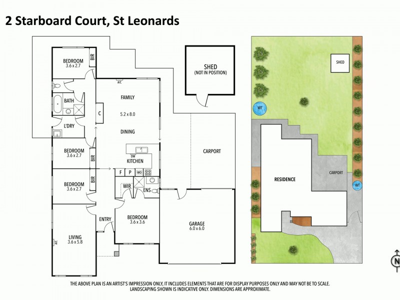 2 Starboard Court, St Leonards VIC 3223 Floorplan