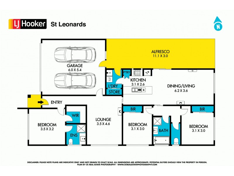18 Pardolote Crescent, St Leonards VIC 3223 Floorplan