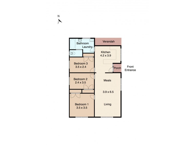 14 Leonard Street, St Leonards VIC 3223 Floorplan