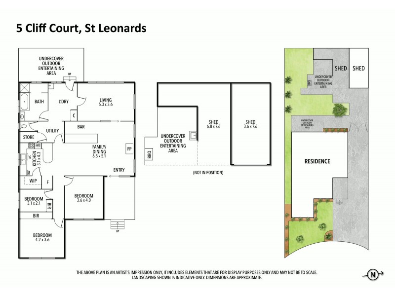 5 Cliff Court, St Leonards VIC 3223 Floorplan