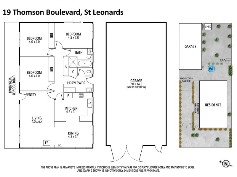 19 Thomson Boulevard, St Leonards VIC 3223 Floorplan