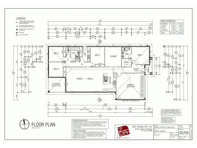 36 Thornton Avenue, St Leonards VIC 3223 Floorplan