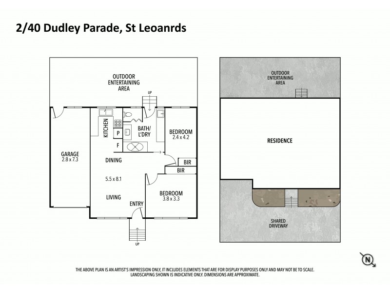 Unit 2/40 Dudley Parade, St Leonards VIC 3223 Floorplan