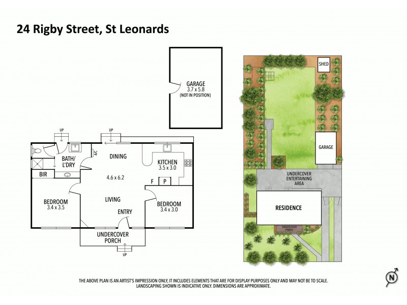 24 Rigby Street, St Leonards VIC 3223 Floorplan