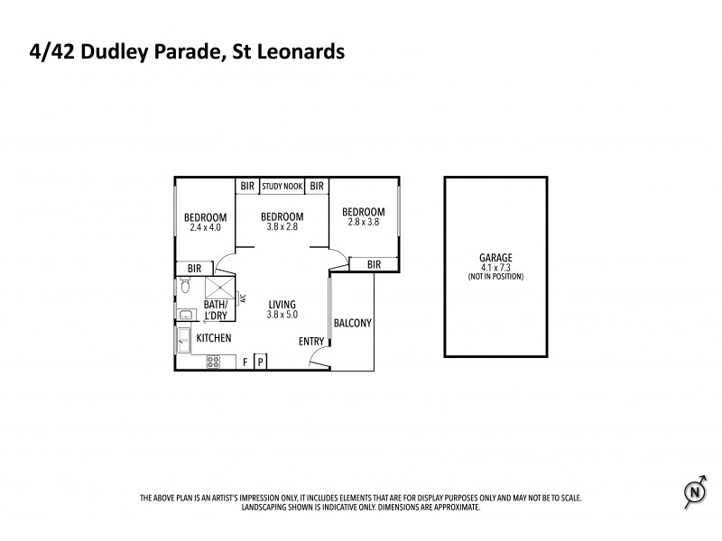 Unit 4/42 Dudley Parade, St Leonards VIC 3223 Floorplan