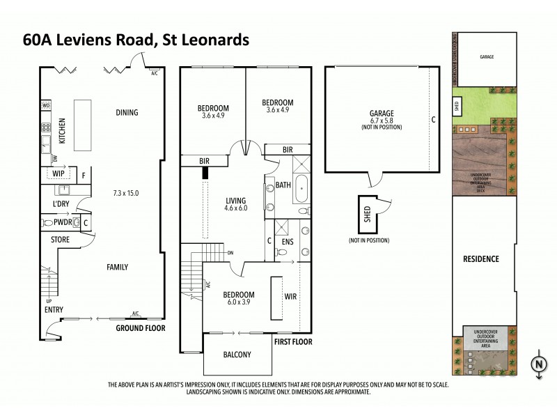 60A Leviens Road, St Leonards VIC 3223 Floorplan