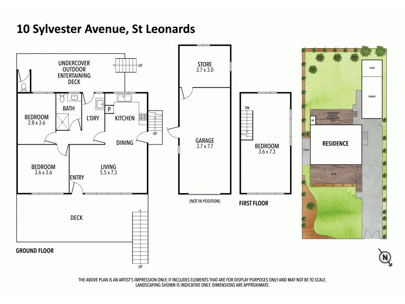 10 Sylvester Avenue, St Leonards VIC 3223 Floorplan