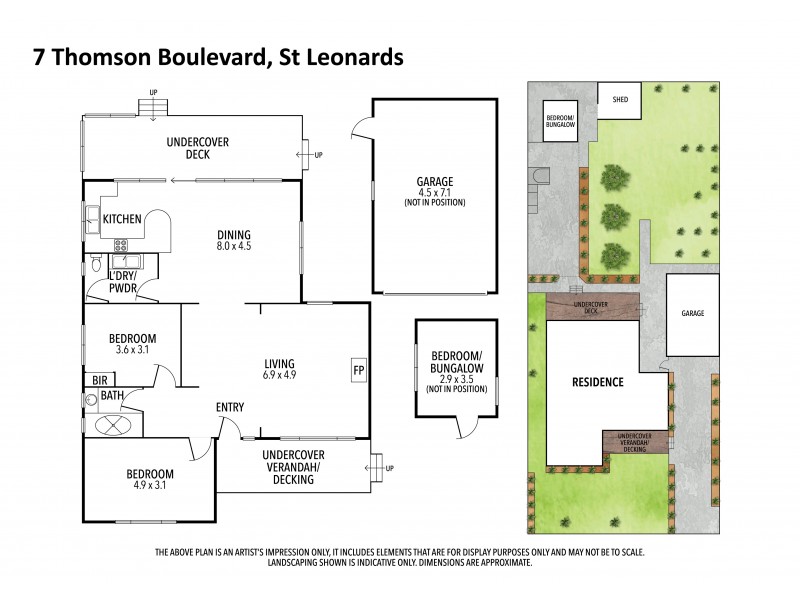 7 Thomson Boulevard, St Leonards VIC 3223 Floorplan