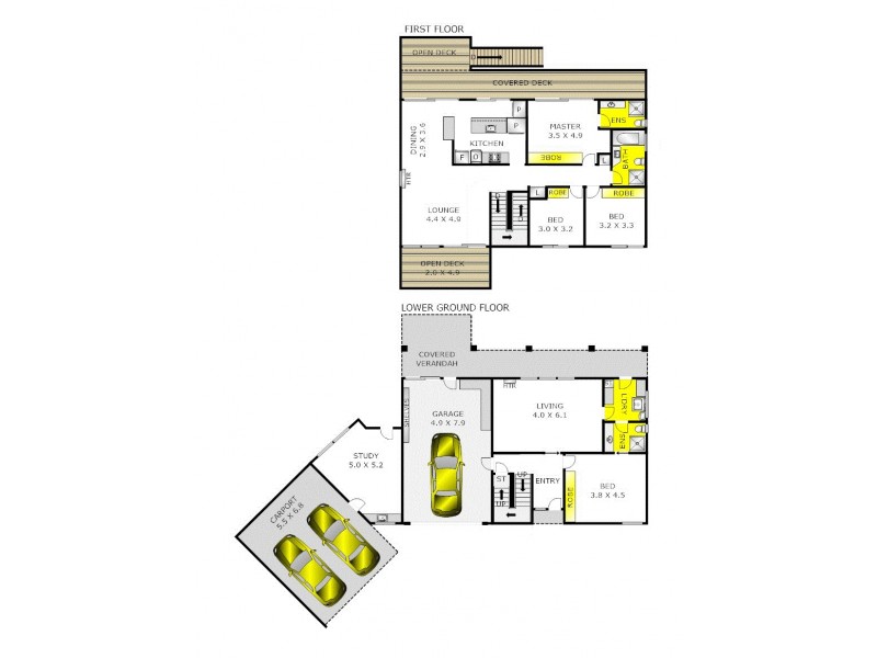 3 Batman Court, Indented Head VIC 3223 Floorplan