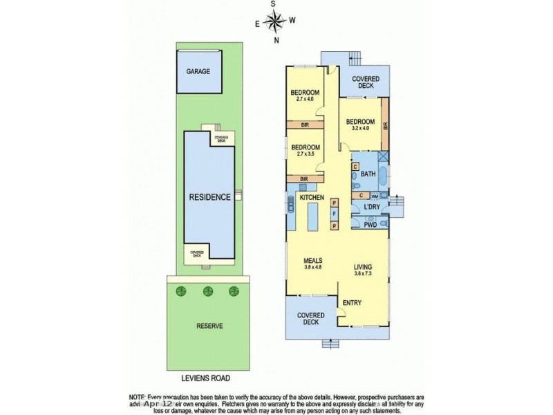 66A Leviens Road, St Leonards VIC 3223 Floorplan