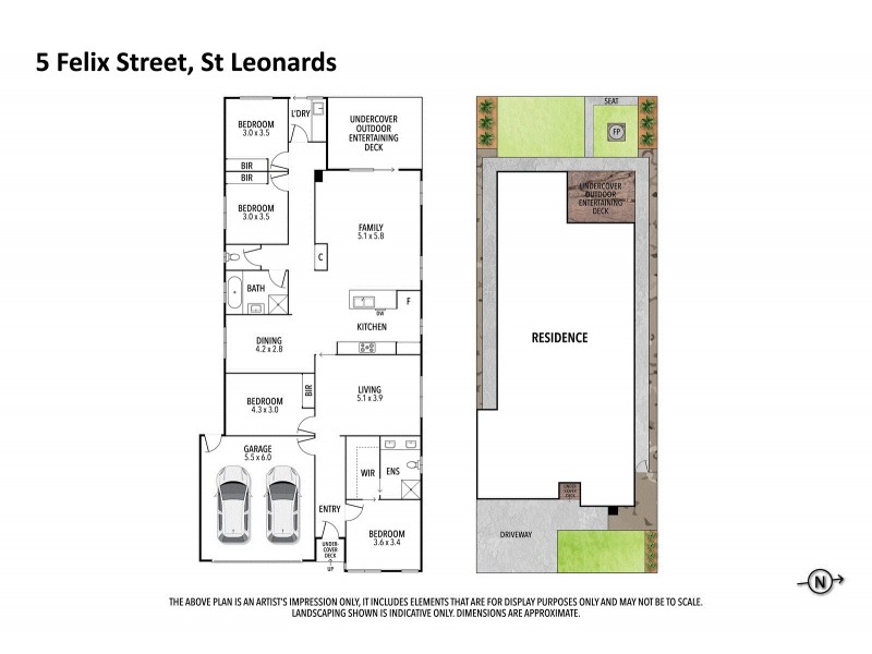 5 Felix Street, St Leonards VIC 3223 Floorplan