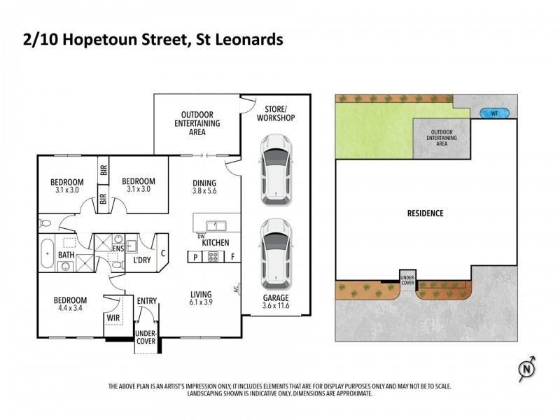Unit 2/10 Hopetoun Street, St Leonards VIC 3223