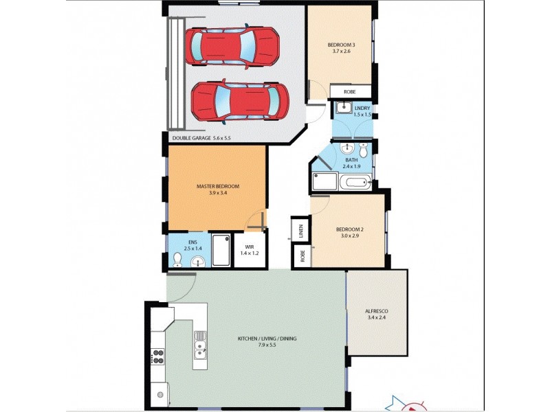 2/9 William Street, Richmond NSW 2753 Floorplan