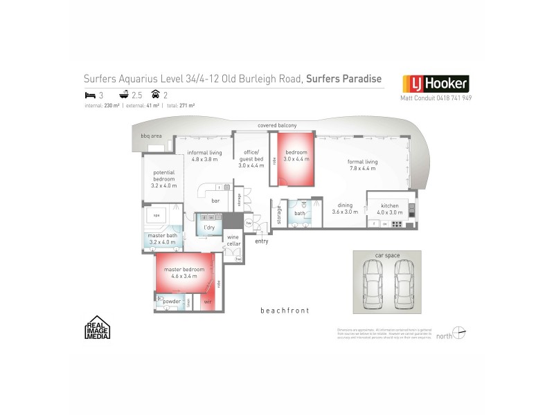 162/4 Old Burleigh Road, Surfers Paradise QLD 4217 Floorplan