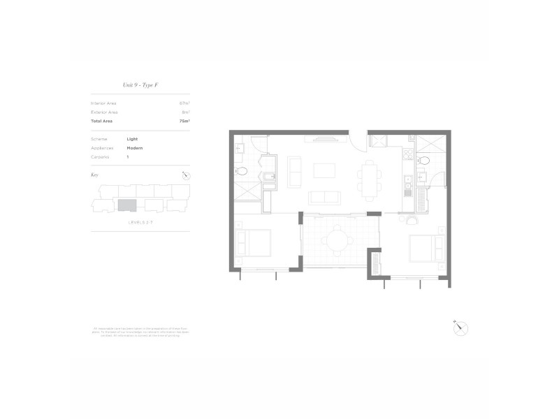 608/9 Hooker Boulevard, Broadbeach Waters QLD 4218 Floorplan