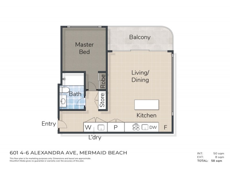 601/4-6 Alexandra Avenue, Broadbeach QLD 4218