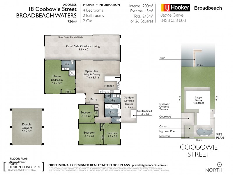 18 Coobowie Street, Broadbeach Waters QLD 4218 Floorplan