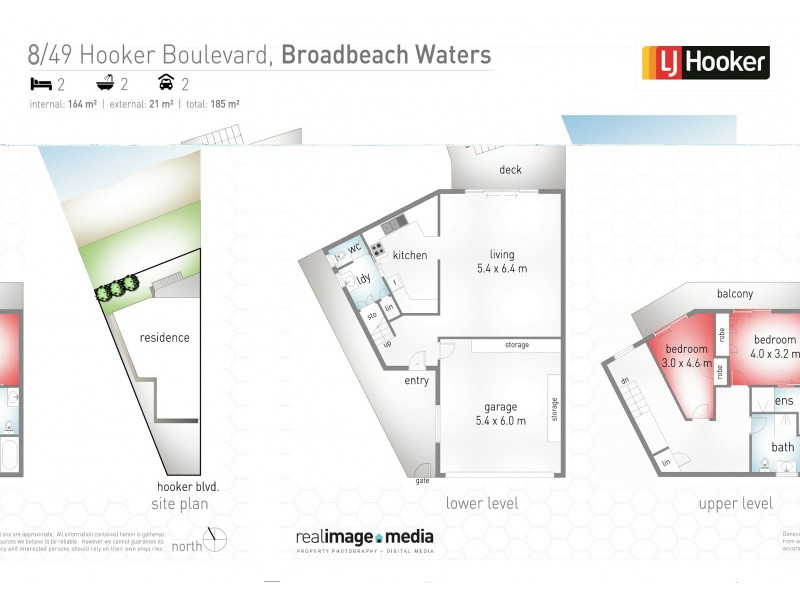 8/49-51 Hooker Boulevard, Broadbeach Waters QLD 4218 Floorplan
