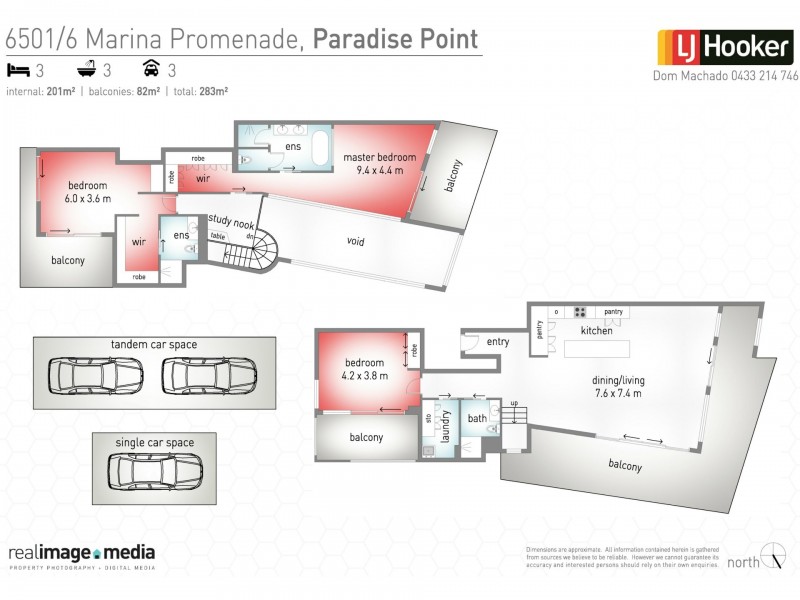 6501/6 Marina Promenade, Paradise Point QLD 4216
