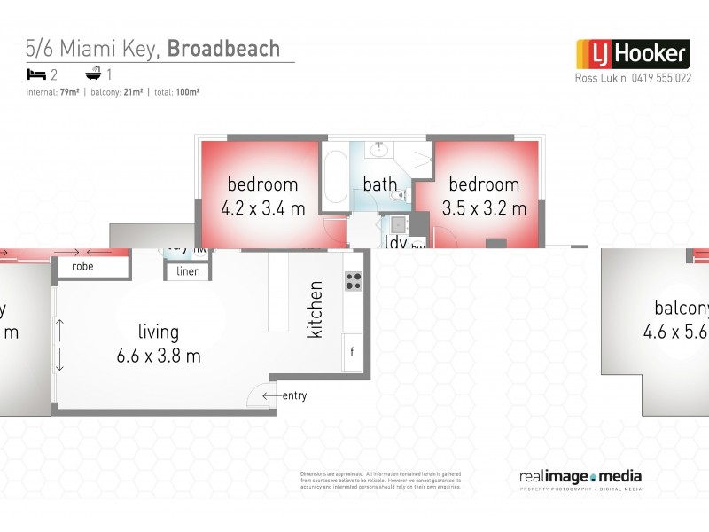 5/6 Miami Key, Broadbeach Waters QLD 4218 Floorplan