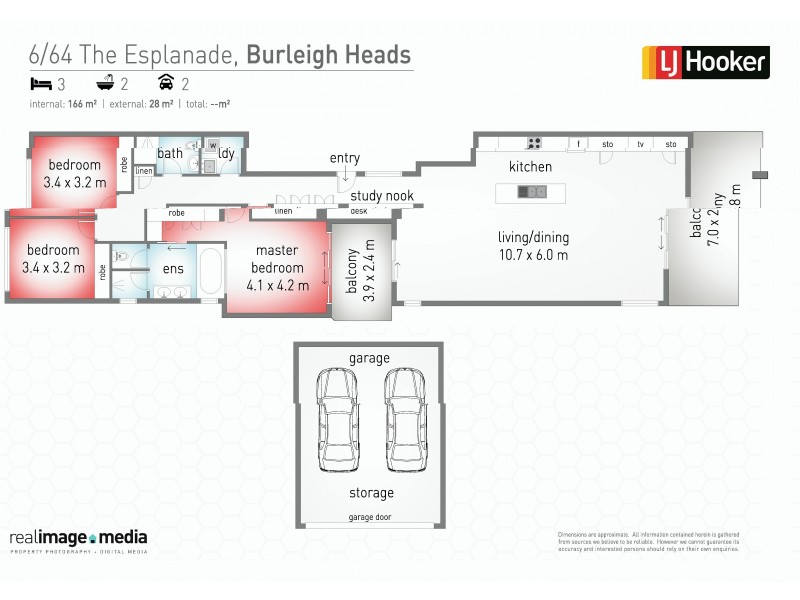6/64 The Esplanade, Burleigh Heads QLD 4220 Floorplan