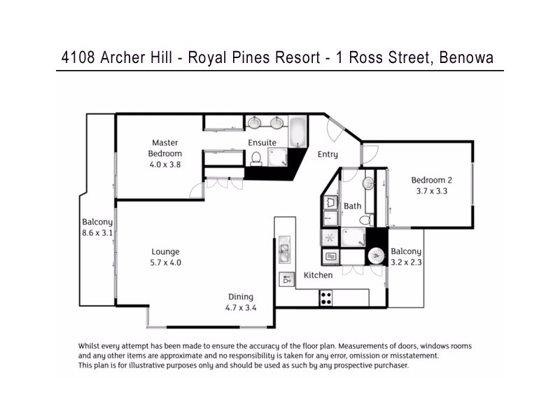 4108/1 Ross Street, Benowa QLD 4217 Floorplan