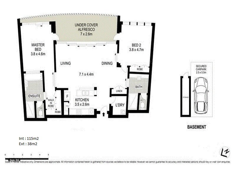 502/19 Albert Avenue, Broadbeach QLD 4218 Floorplan
