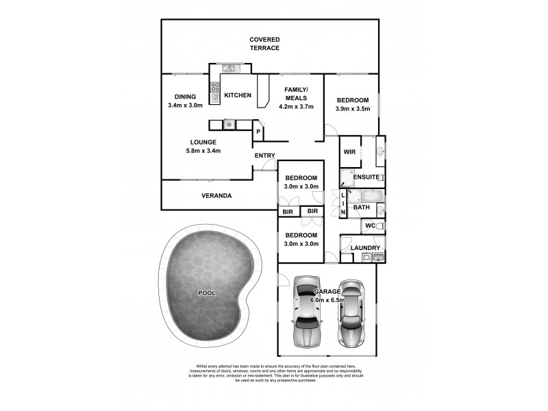 18 Cocos Crescent, Broadbeach Waters QLD 4218 Floorplan